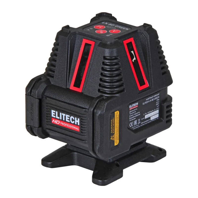 Лазерный нивелир Elitech LN 8D Green (204735)