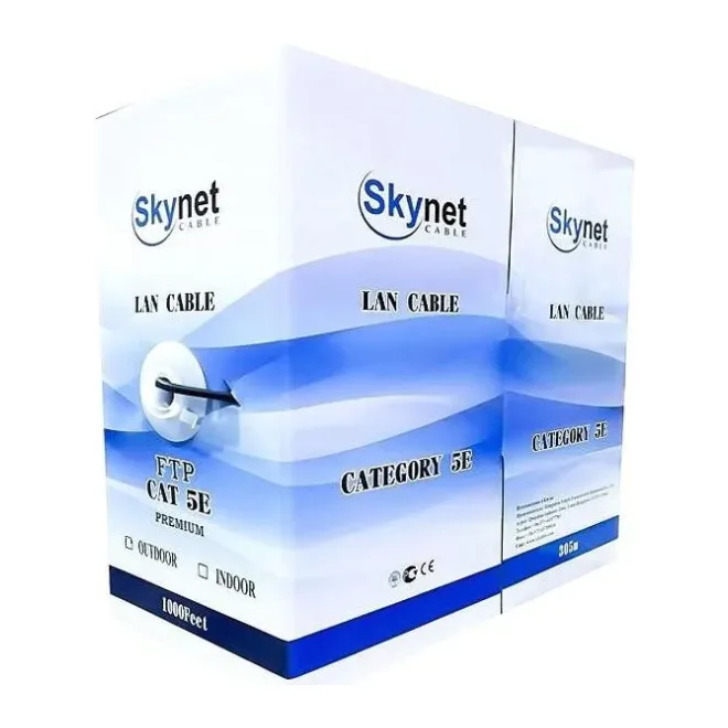 Кабель витая пара SkyNet CSS-UTP-4-CU 305м серый