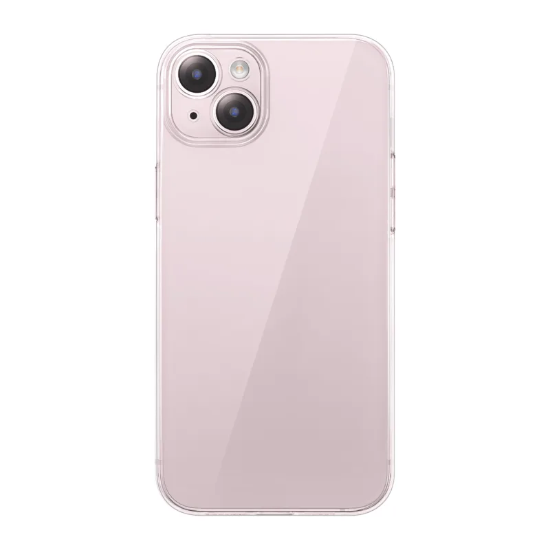 Чехол для телефона Baseus Corning Series для iPhone 15 Plus прозрачный + защитное стекло (P60112203201-01)