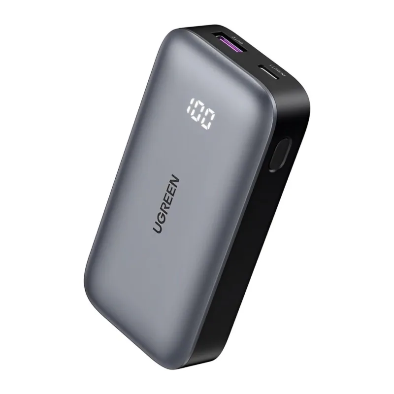 Портативное зарядное устройство Ugreen PB502 Grey (25185)