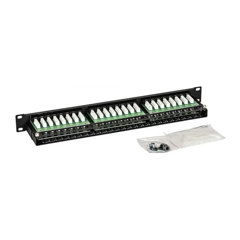 Патч-панель Cabeus PLHD-48-Cat.5e-Dual