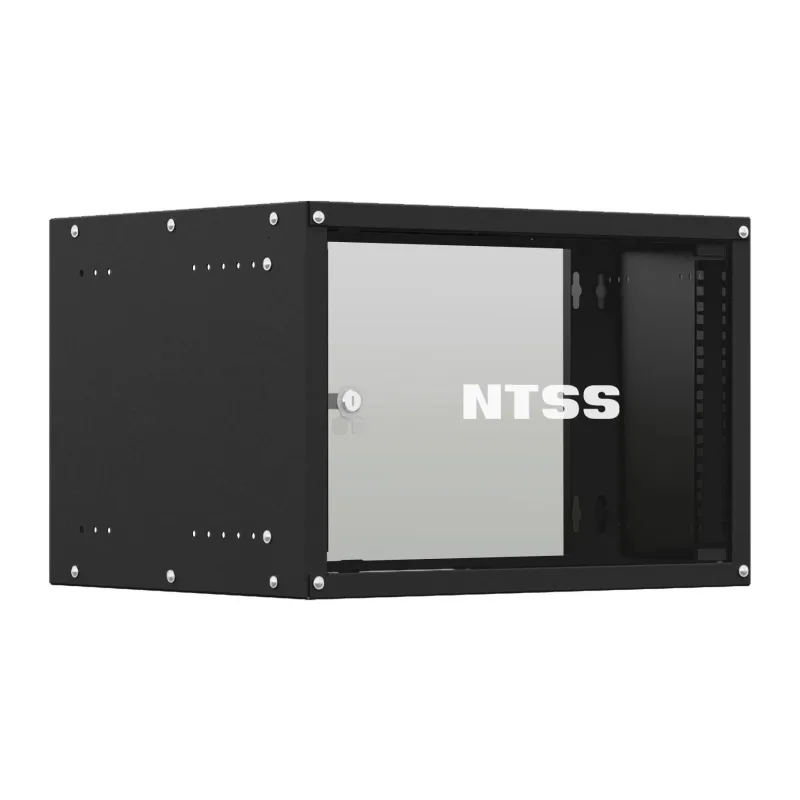 Шкаф коммутационный NTSS Lime NTSS-WL6U5545GS-BL черный