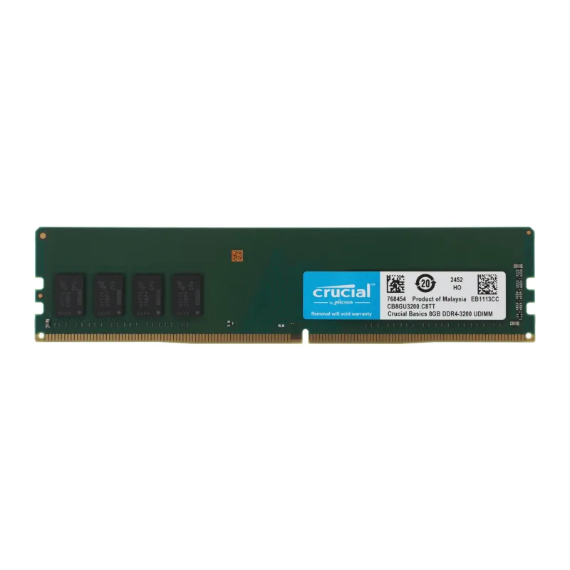 Оперативная память Crucial Basics 8GB DDR4 (CB8GU3200)