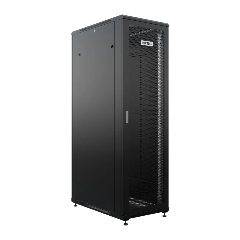 Шкаф серверный NTSS Премиум NTSS-R42U80100PD/PDD-BL черный