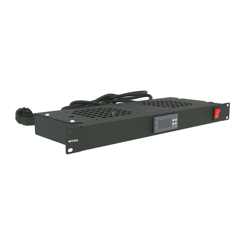 Модуль вентиляторный NTSS NTSS-FAN2/19T-BL черный