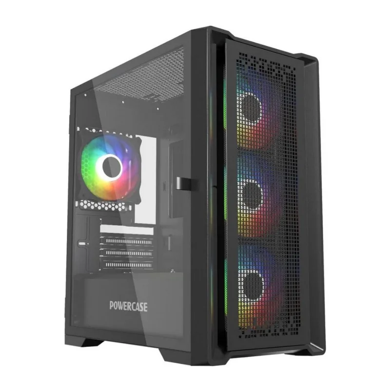 Корпус Powercase ByteFlow Micro Black без БП (CAMBFB-A4)
