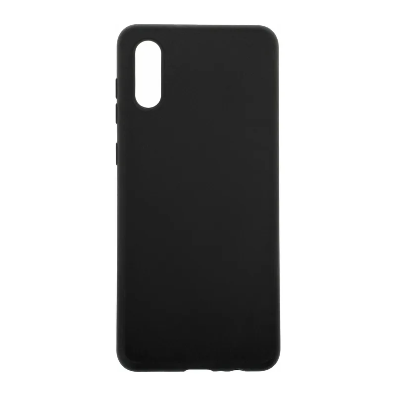 Чехол BoraSCO для Samsung Galaxy A02 черный (39906)