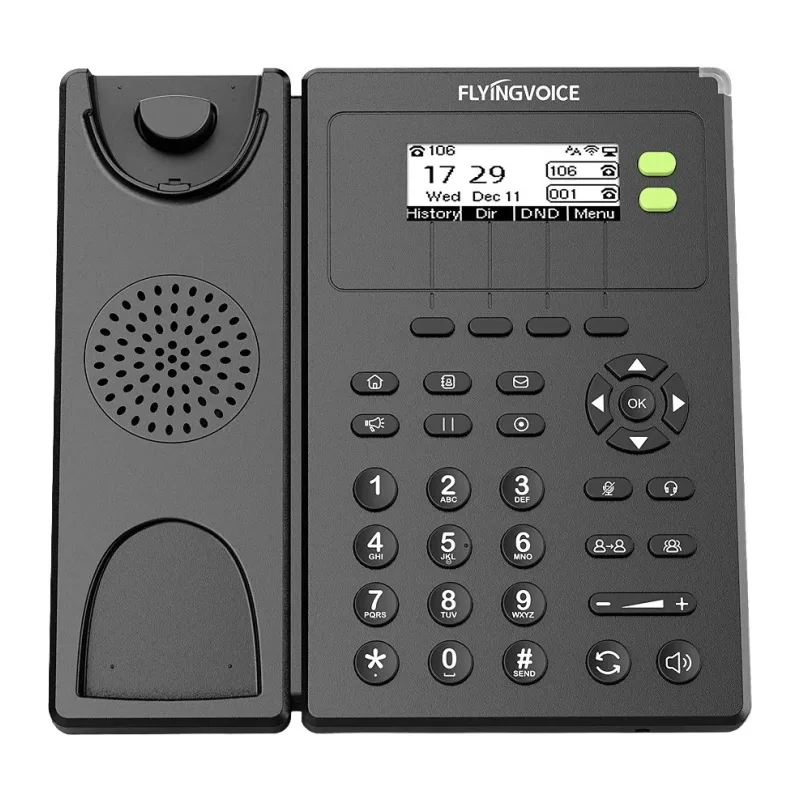 IP-телефон Flying Voice FIP-10 черный