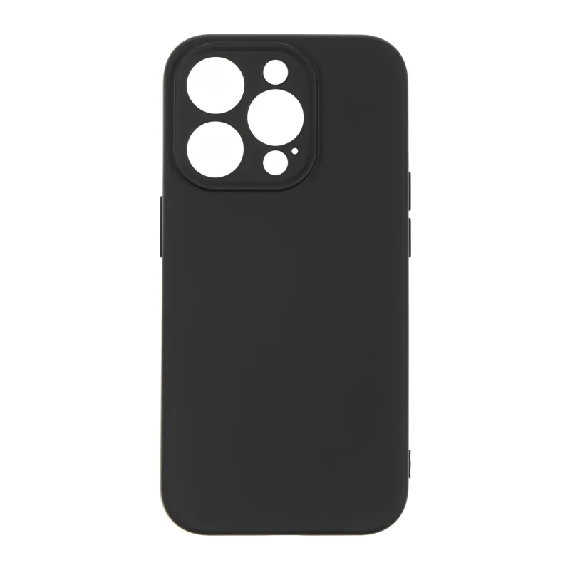 Чехол BoraSCO для Apple iPhone 15 Pro черный (72429)