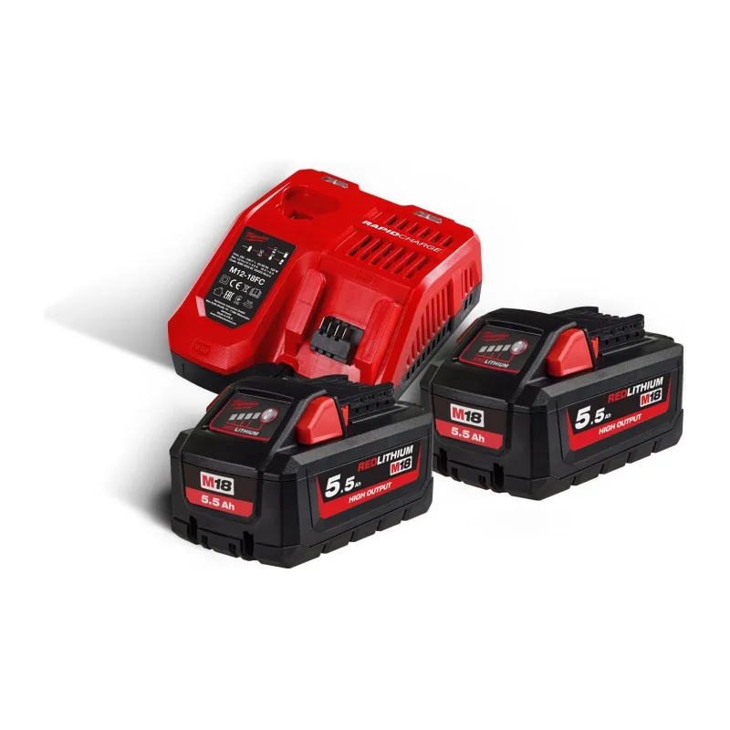 Аккумулятор с зарядным устройством для инструмента Milwaukee M18 HNRG-552 (4933464713)