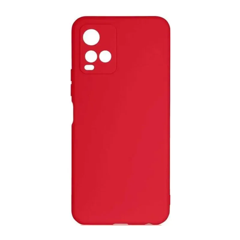 Чехол DF для Vivo Y21/Y33s красный (VCASE-06 Red)