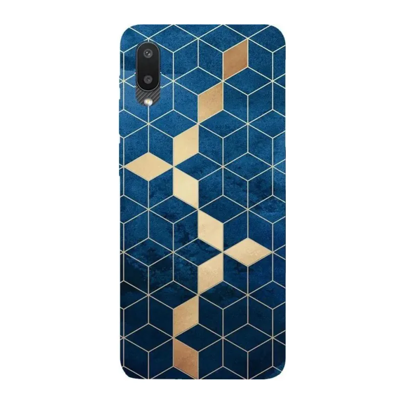 Чехол Gresso для Samsung Galaxy A02 Meridian синий (GR17AAAE8920)