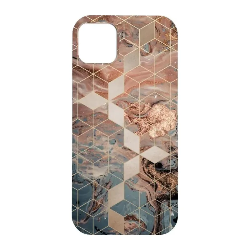 Чехол Gresso для iPhone 13 Meridian золотистый/синий (GR17AAAE8888)