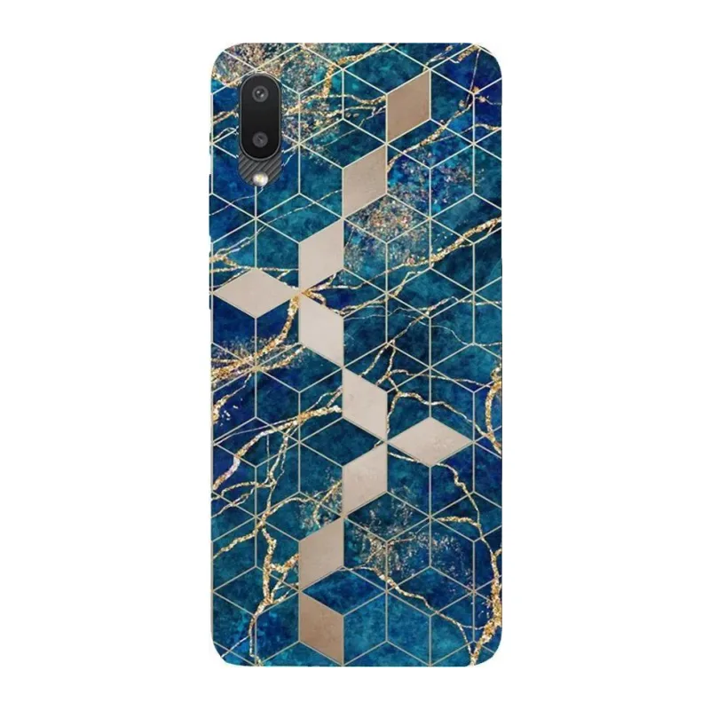 Чехол Gresso для Samsung Galaxy A02 Meridian синий (GR17AAAE8917)