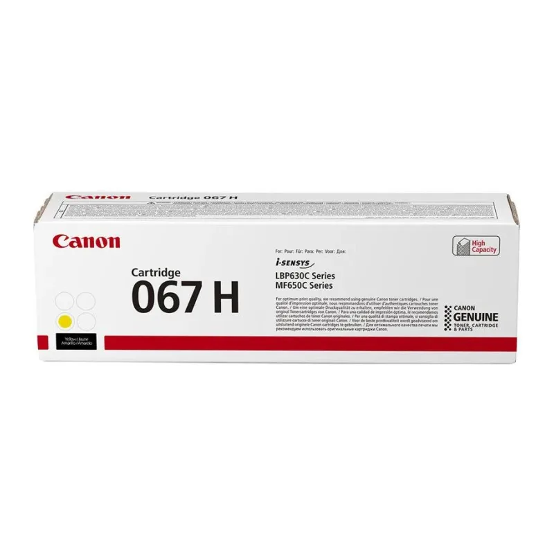 Картридж Canon 067HY желтый (5103C002)