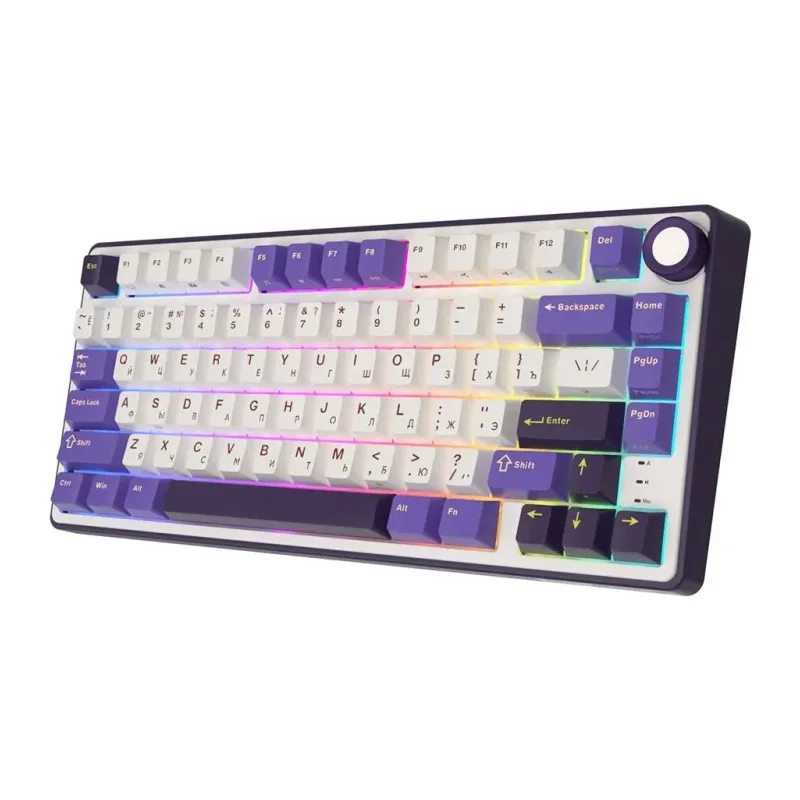 Клавиатура Royal Kludge R75 K Silver switch/Blackberry