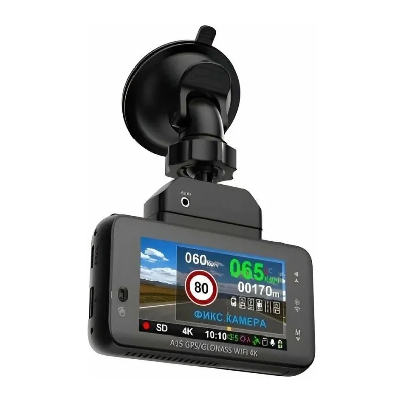 Автомобильный видеорегистратор Sho-Me A15-GPS/GLONASS WI-FI черный
