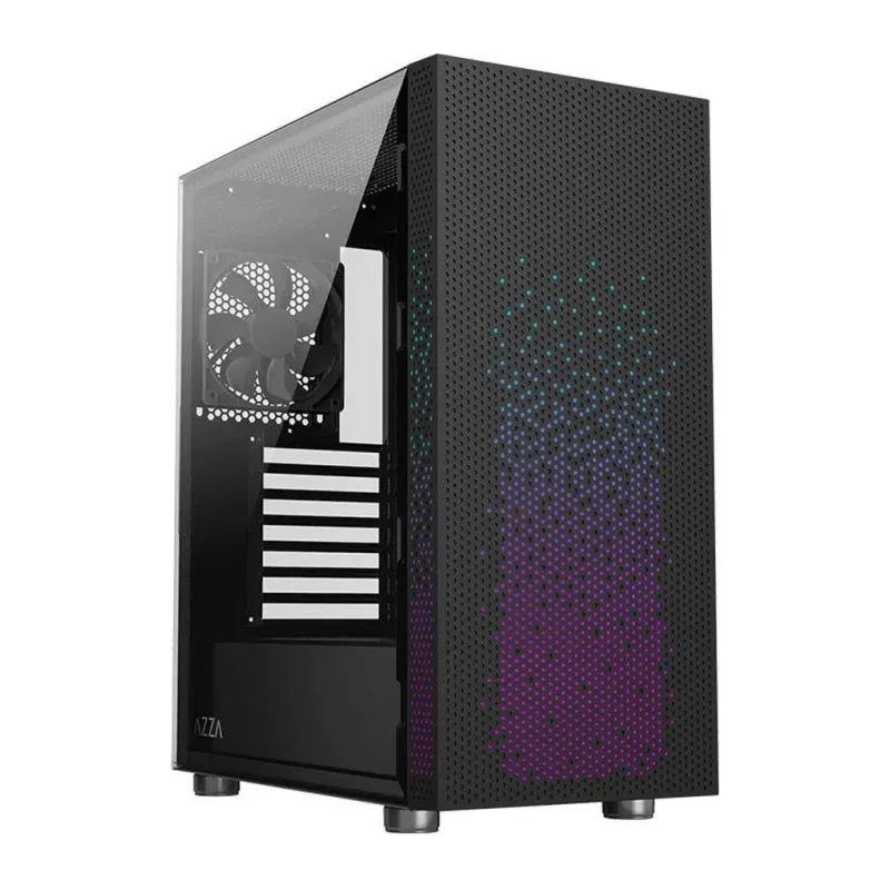 Корпус Azza Celesta F черный без БП (CSAZ-340F)