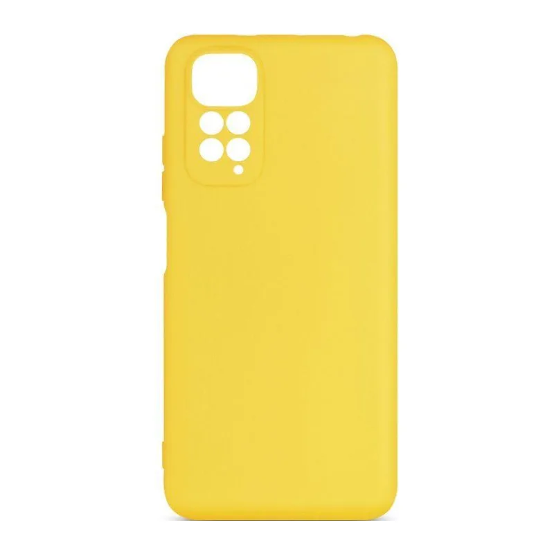 Чехол DF для Xiaomi Redmi Note 11/11s желтый (XICASE-61 Yellow)