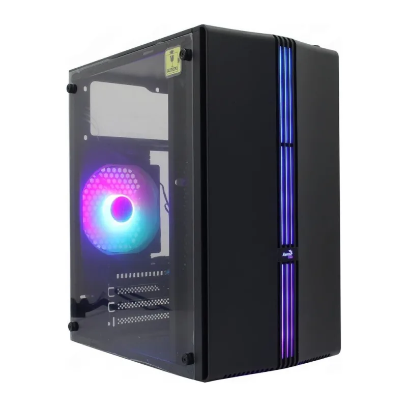 Корпус AeroCool Evo Mini-G-BK-v1 без БП Black