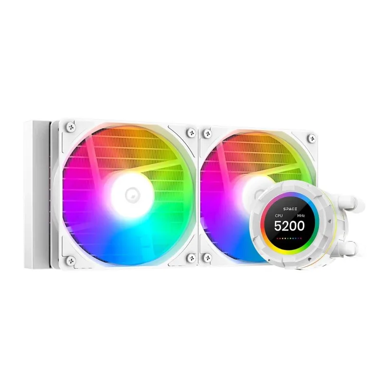 Система жидкостного охлаждения для процессора ID-Cooling SL240 XE White