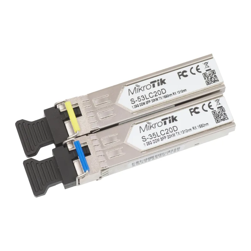 Набор SFP-модулей MikroTik S-3553LC20D
