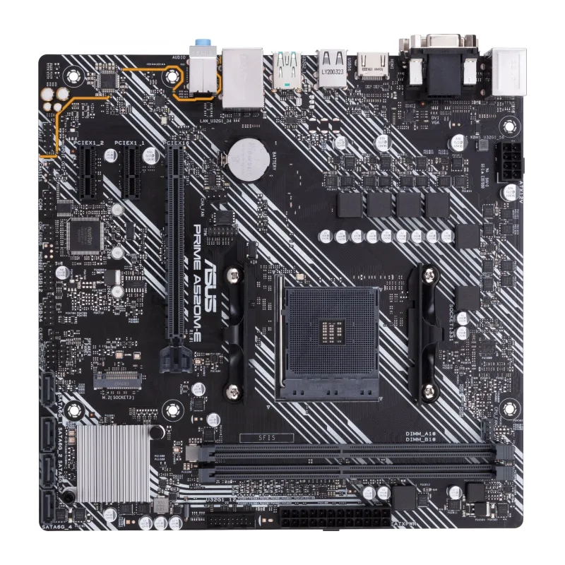 Материнская плата ASUS Prime A520M-E/CSM (90MB1510-M0EAYC)