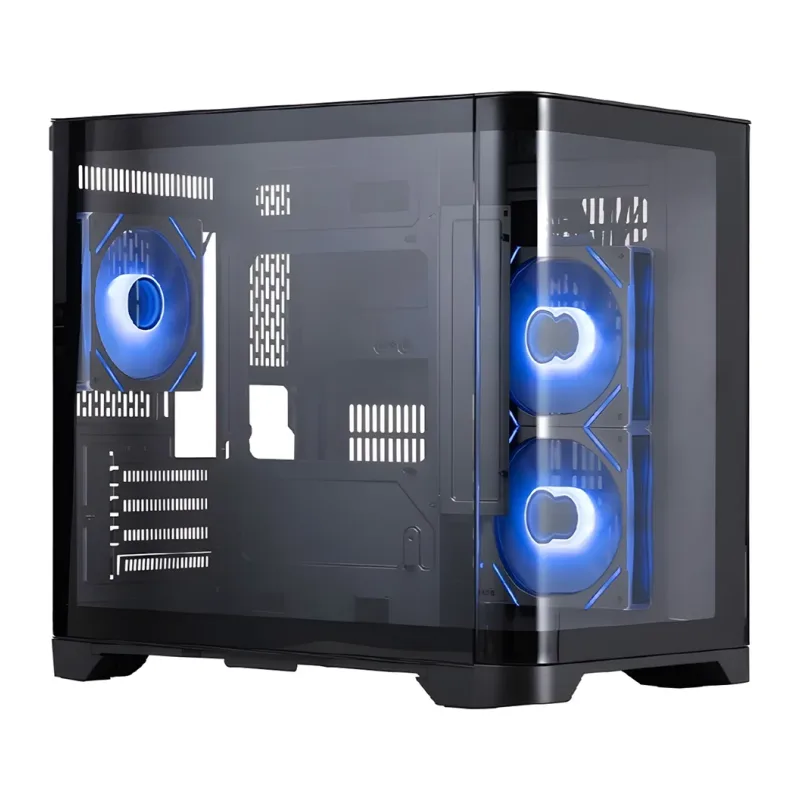 Корпус 1stPlayer UV5 без БП Black (UV5-BK-2FC7R-1FC7)