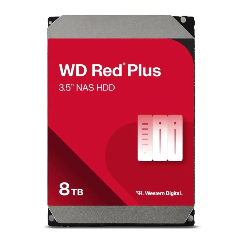 Жесткий диск WD Red Plus 8TB (WD80EFPX)