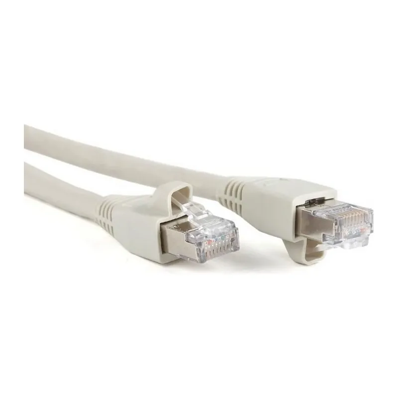 Кабельная сборка Hyperline PC-LPM-STP-RJ45-RJ45-C6a-5M-LSZH-GY серый