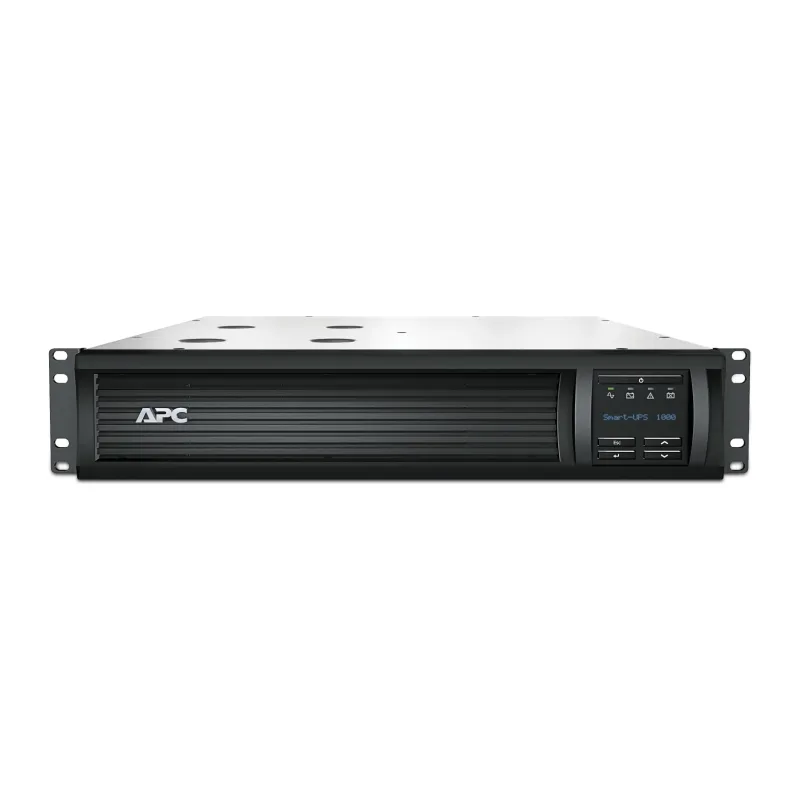 Источник бесперебойного питания APC Smart-UPS черный (SMT1000RMI2UC)