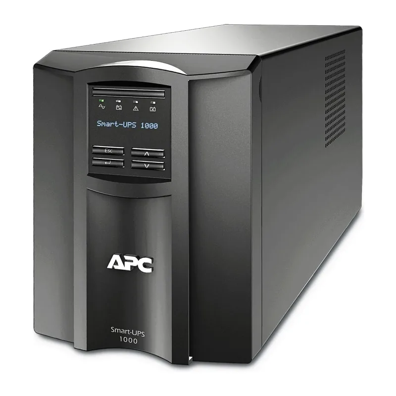 Источник бесперебойного питания APC Smart-UPS черный (SMT1000IC )