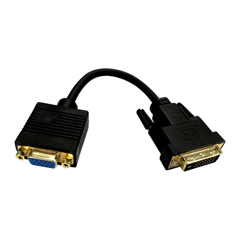 Переходник Buro BU-DVI-VGA черный