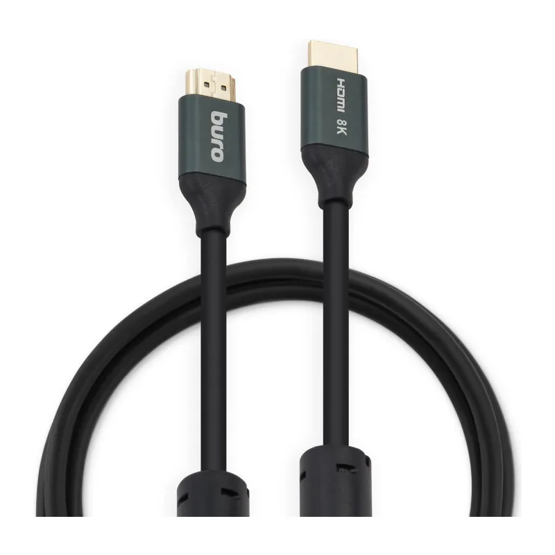 Кабель аудио-видео Buro BHP-HDMI-2.1-5G черный