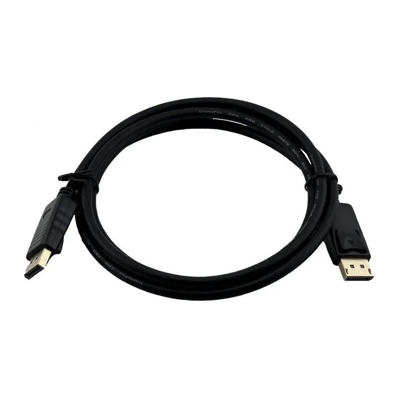 Кабель Buro BU-DP2.0-1.5M 1.5м черный