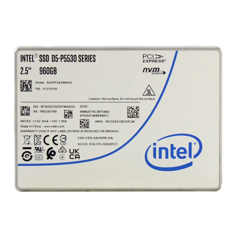 SSD диск Intel D5-P5530 960GB (SSDPF2KX960HZN)