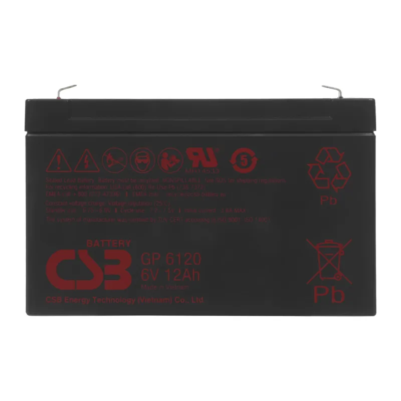 Аккумулятор для ИБП CSB GP6120 6В 12Ач