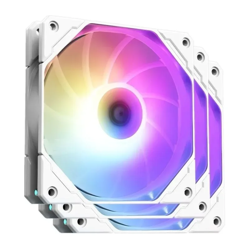 Комплект вентиляторов для корпуса ID-Cooling TF-12025-PRO-ARGB-TRIO White