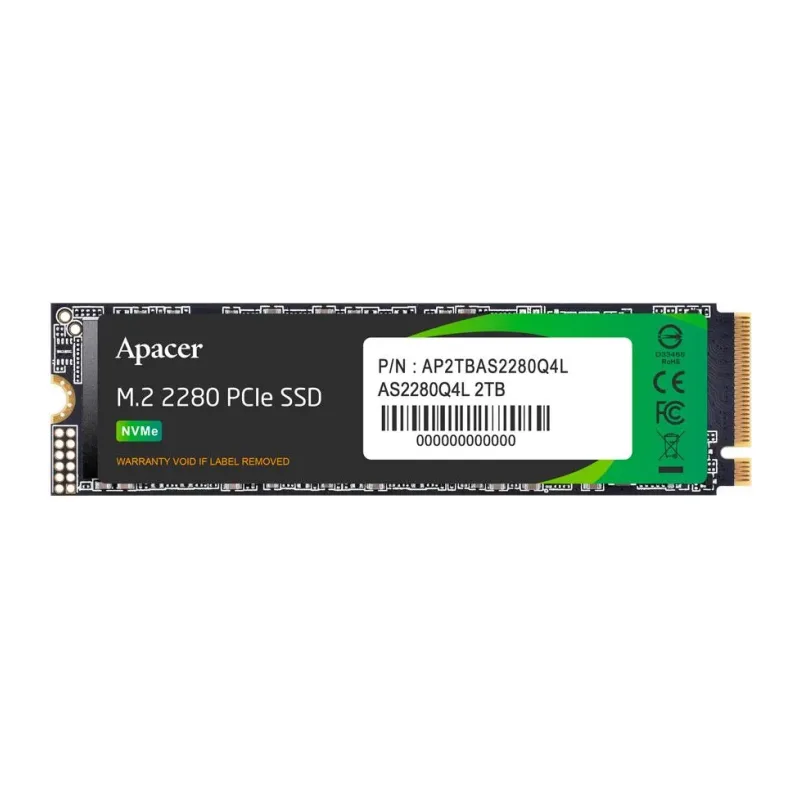 SSD диск Apacer 2TB AS2280Q4X (AP2TBAS2280Q4X-1)
