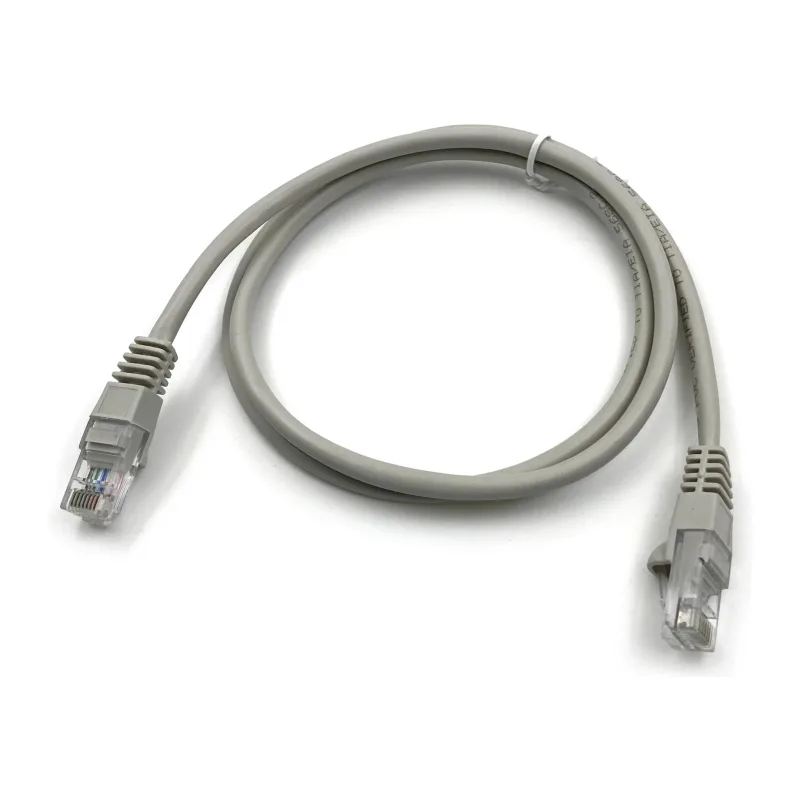 Патч-корд Buro UTP-5E-1M-G-LSZH серый