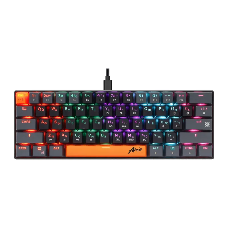 Клавиатура Defender Apex GK-002 RU Black (45003)