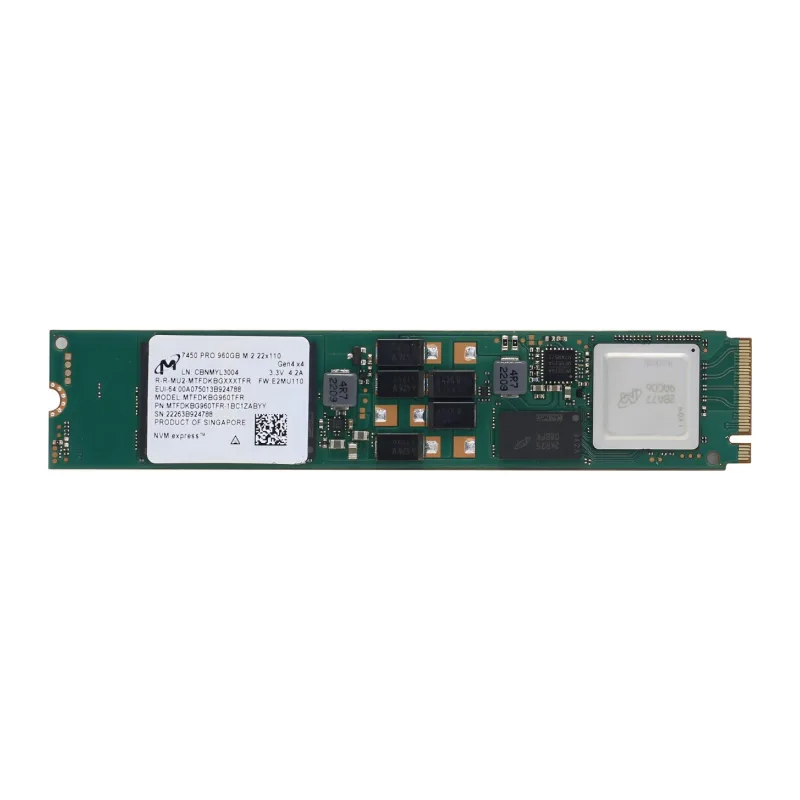 SSD диск Micron 7450 Pro 960GB (MTFDKBG960TFR-1BC1ZABYY)