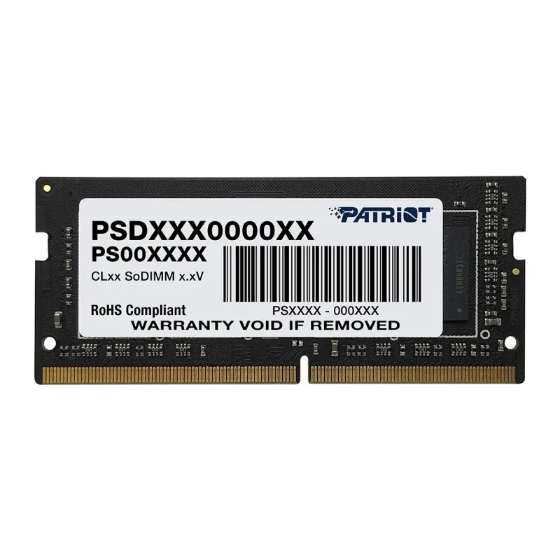 Оперативная память Patriot Signature Line 8GB DDR4 черный (PSD48G26662S)
