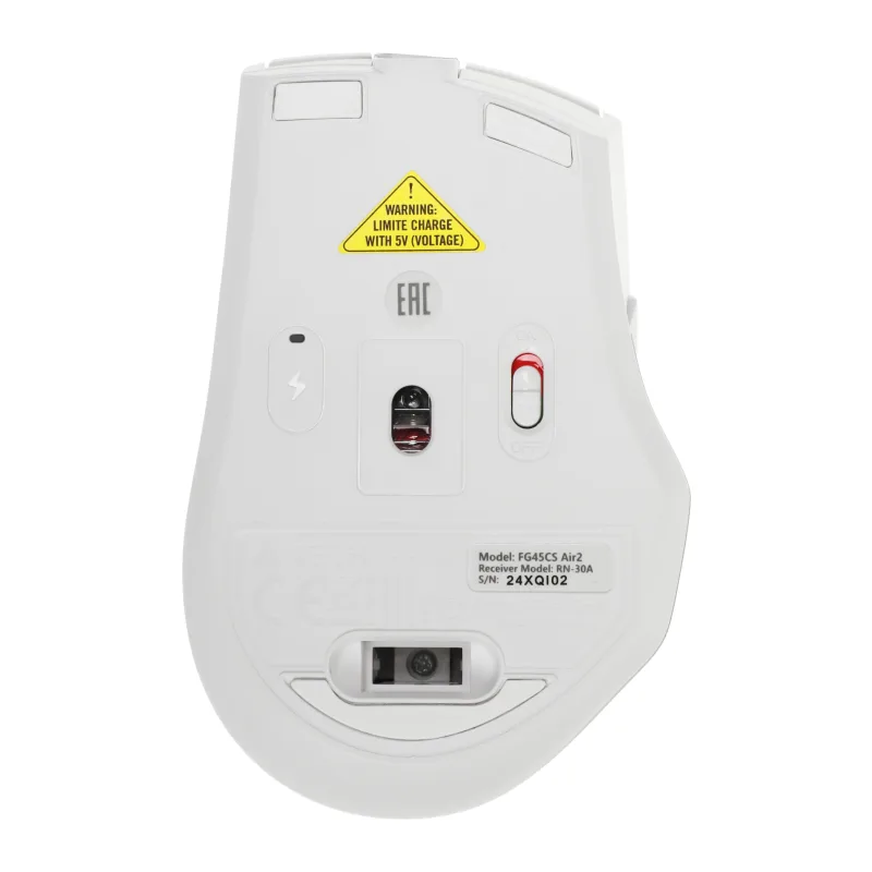 Мышь A4Tech Fstyler FG45CS Air 2 Silver White