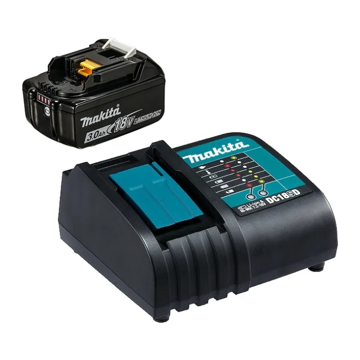 Аккумулятор с зарядным устройством для инструмента Makita BL1830B (191A23-6)