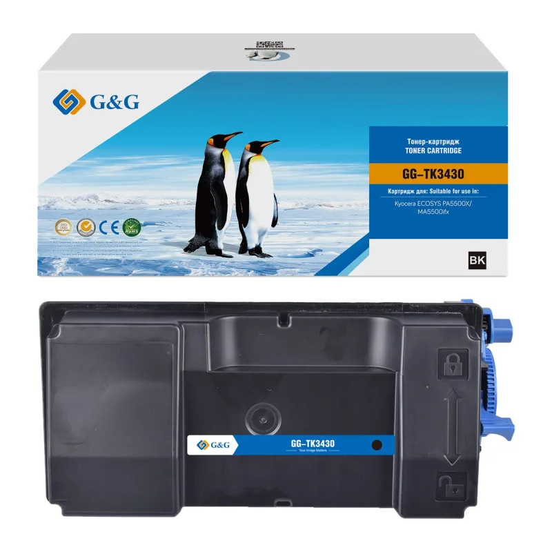 Картридж G&G GG-TK3430 черный