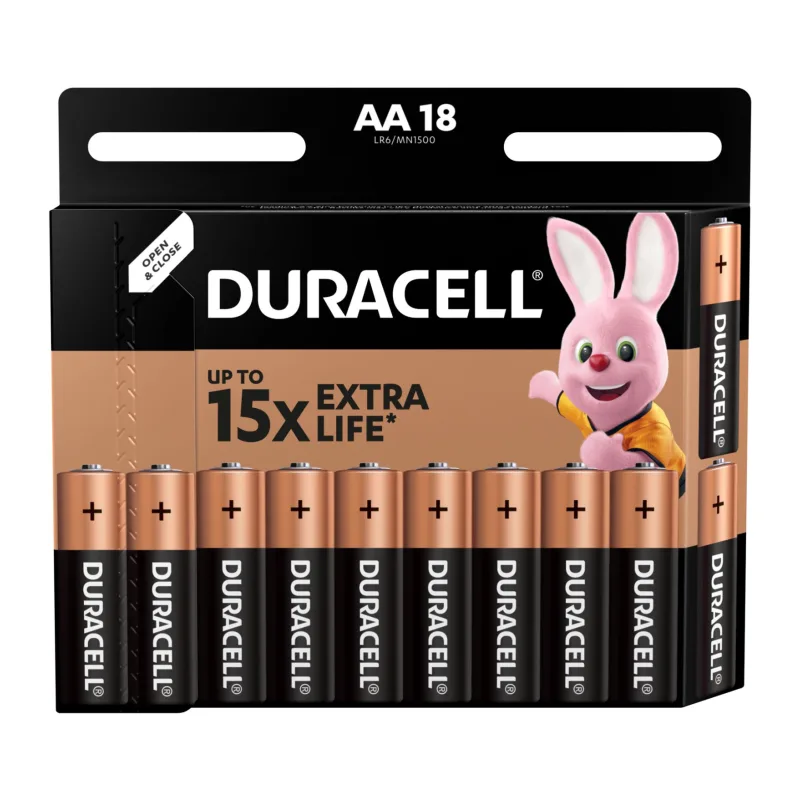 Батарейка Duracell Basic MN1500 AA BL18