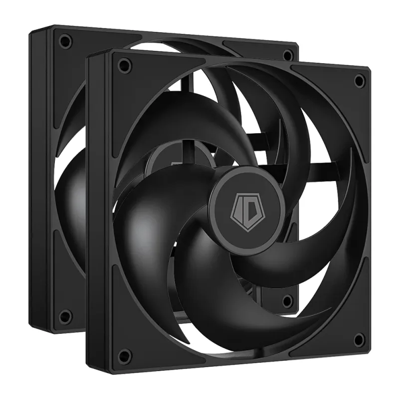 Комплект вентиляторов для корпуса ID-Cooling AS-140-K DUET черный