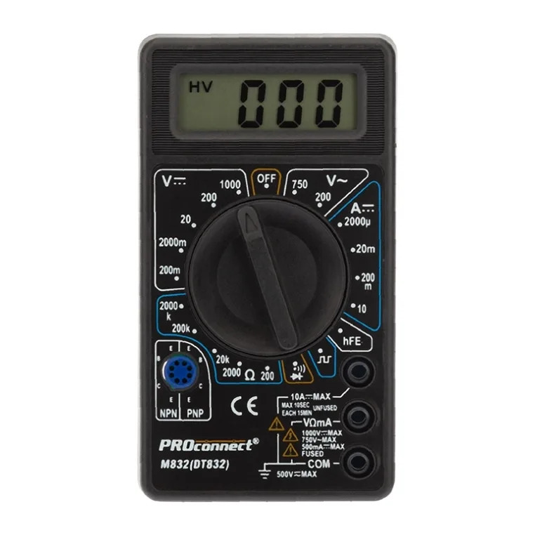 Мультиметр PROconnect M832 DT832 (13-3012)