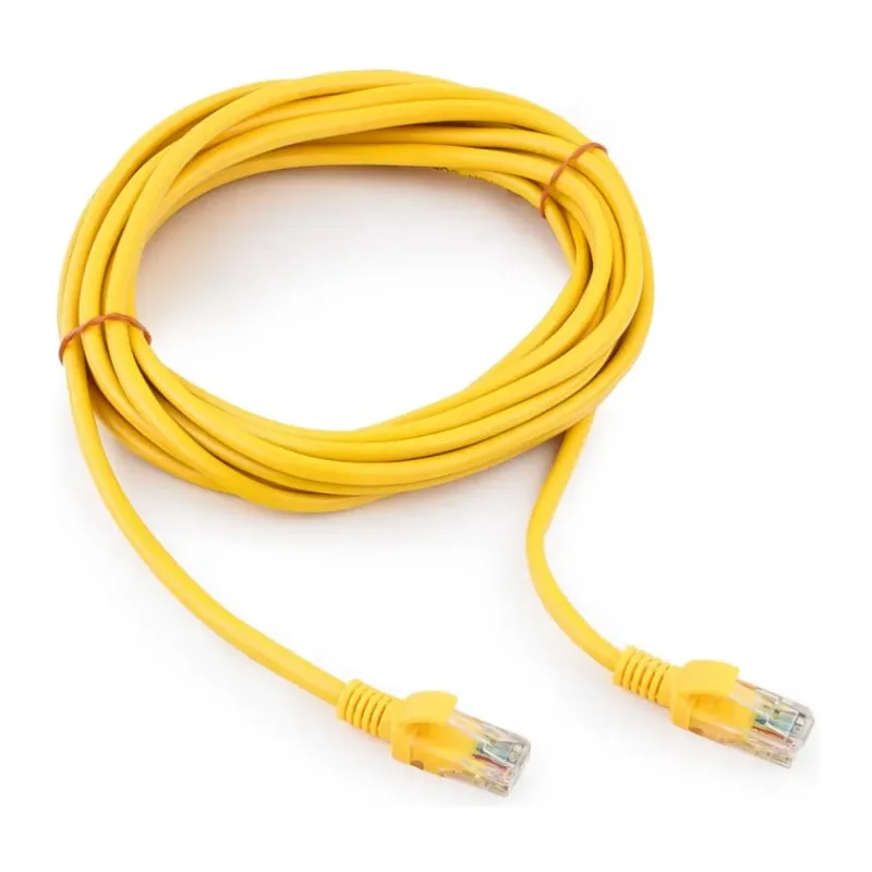 Патч-корд Cablexpert UTP PP10-5M/Y желтый